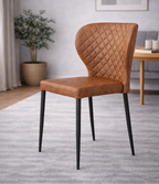 Pisa Matstol – Vintage Brun PU