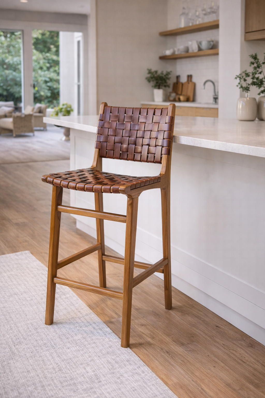 Perugia Barstol – Brun