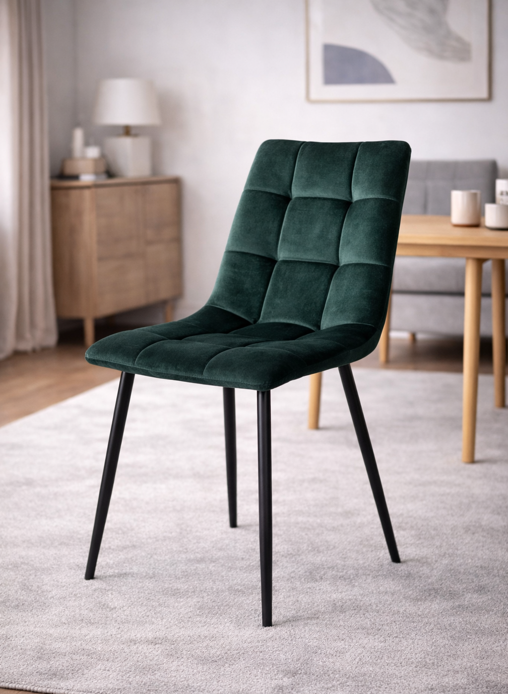 Middelfart Matstol – Mörkgrön Sammet