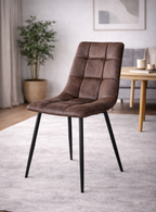 Middelfart Matstol – Mörkbrun Sammet