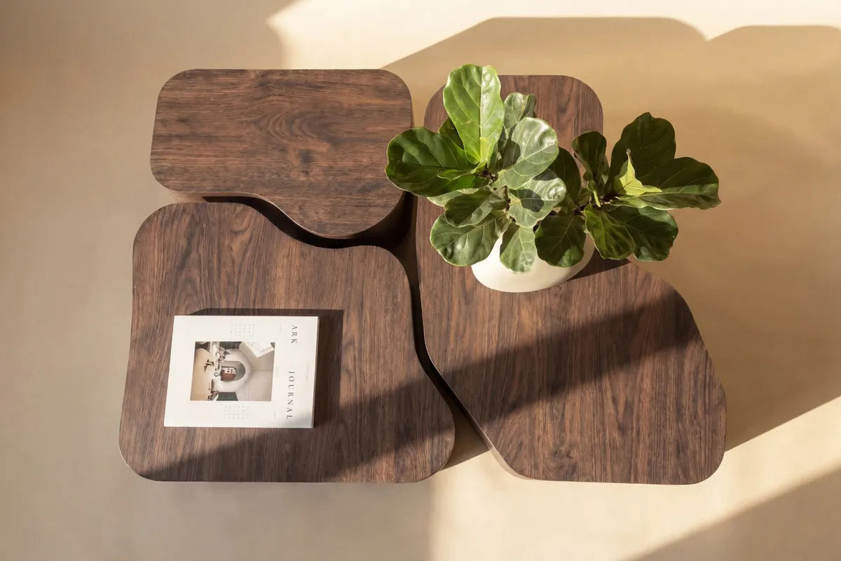 Nordland Soffbord 3-pack – Mocca