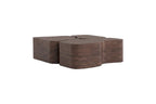 Nordland Soffbord 3-pack – Mocca
