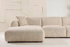 Leia Schäslongsoffa – Beige