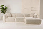 Leia Schäslongsoffa – Beige