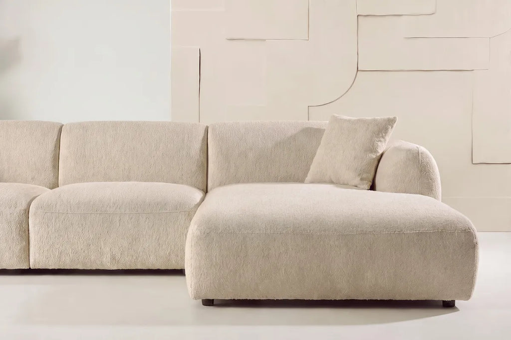 Leia Schäslongsoffa – Beige