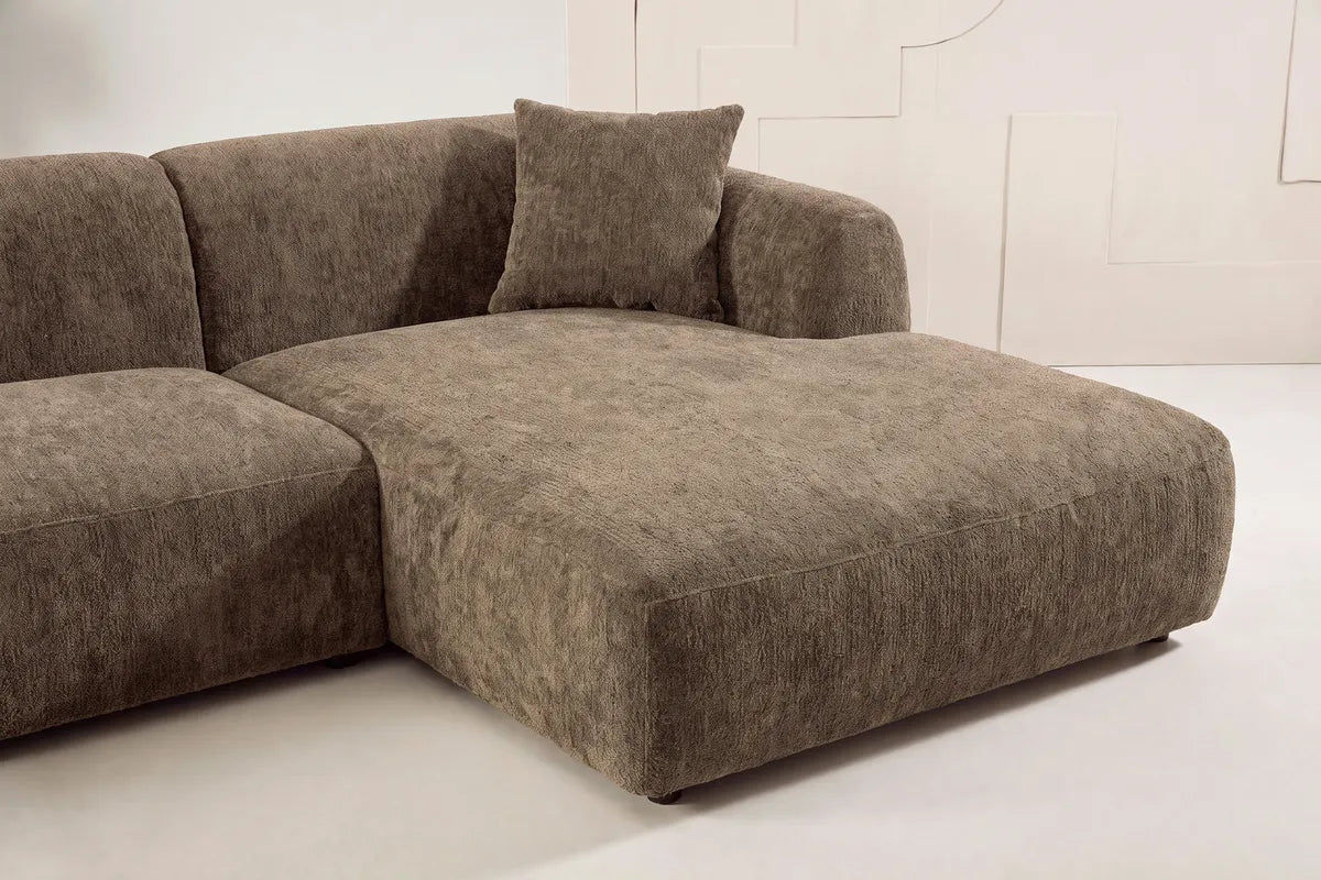 Leia Schäslongsoffa – Brun
