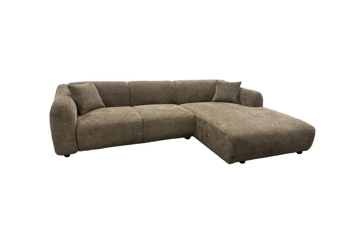 Leia Schäslongsoffa – Brun