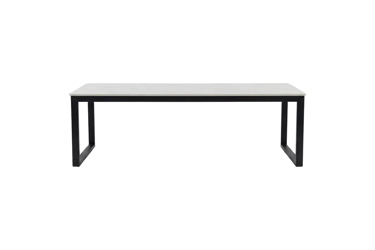 Estelle Soffbord 120x60 – Vit Marmor