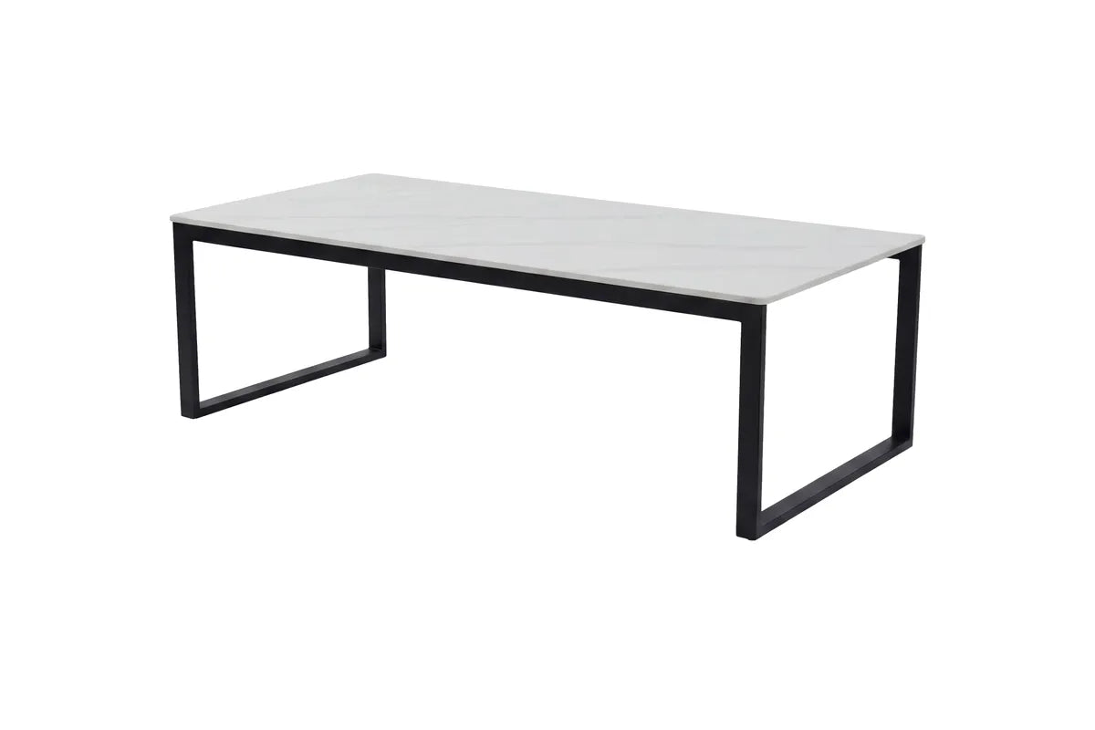 Estelle Soffbord 120x60 – Vit Marmor