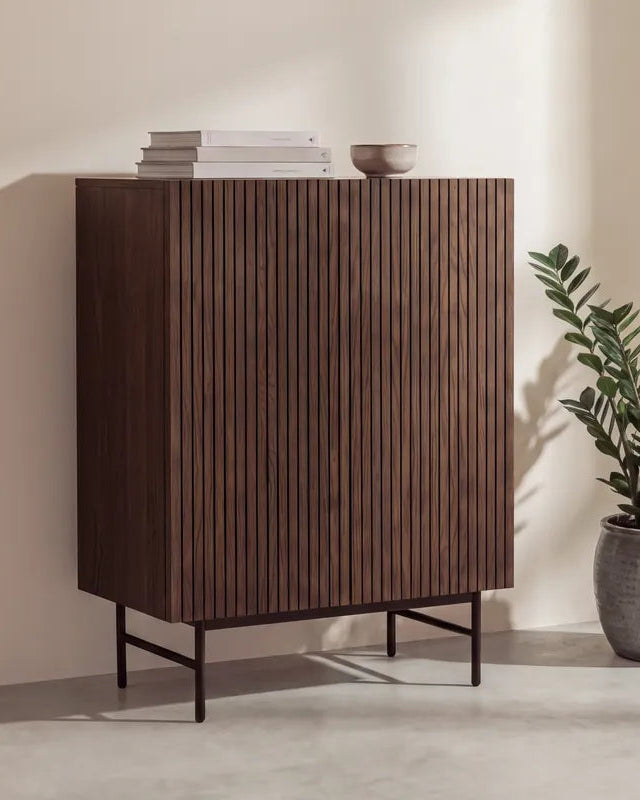 Björkön Skåp 103x80x30 – Mocca