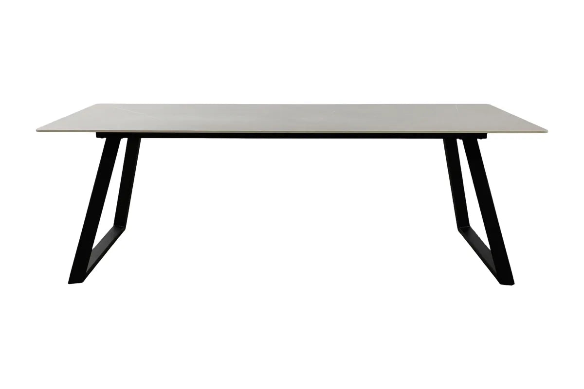 Estelle Matbord – Mörkgrå sten 200x90