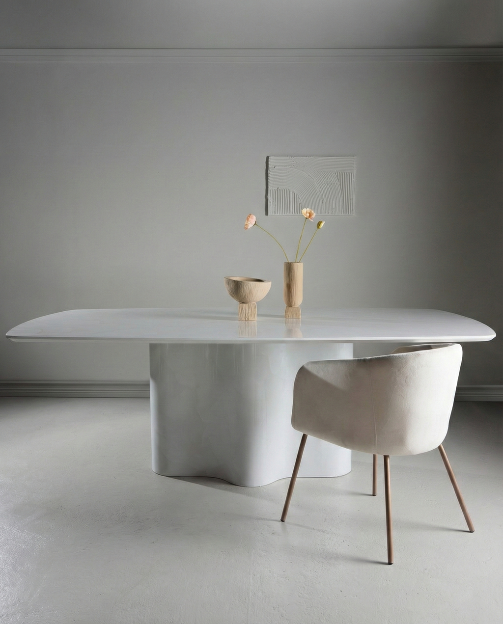 Väddö Matbord 220 x 110 Vit