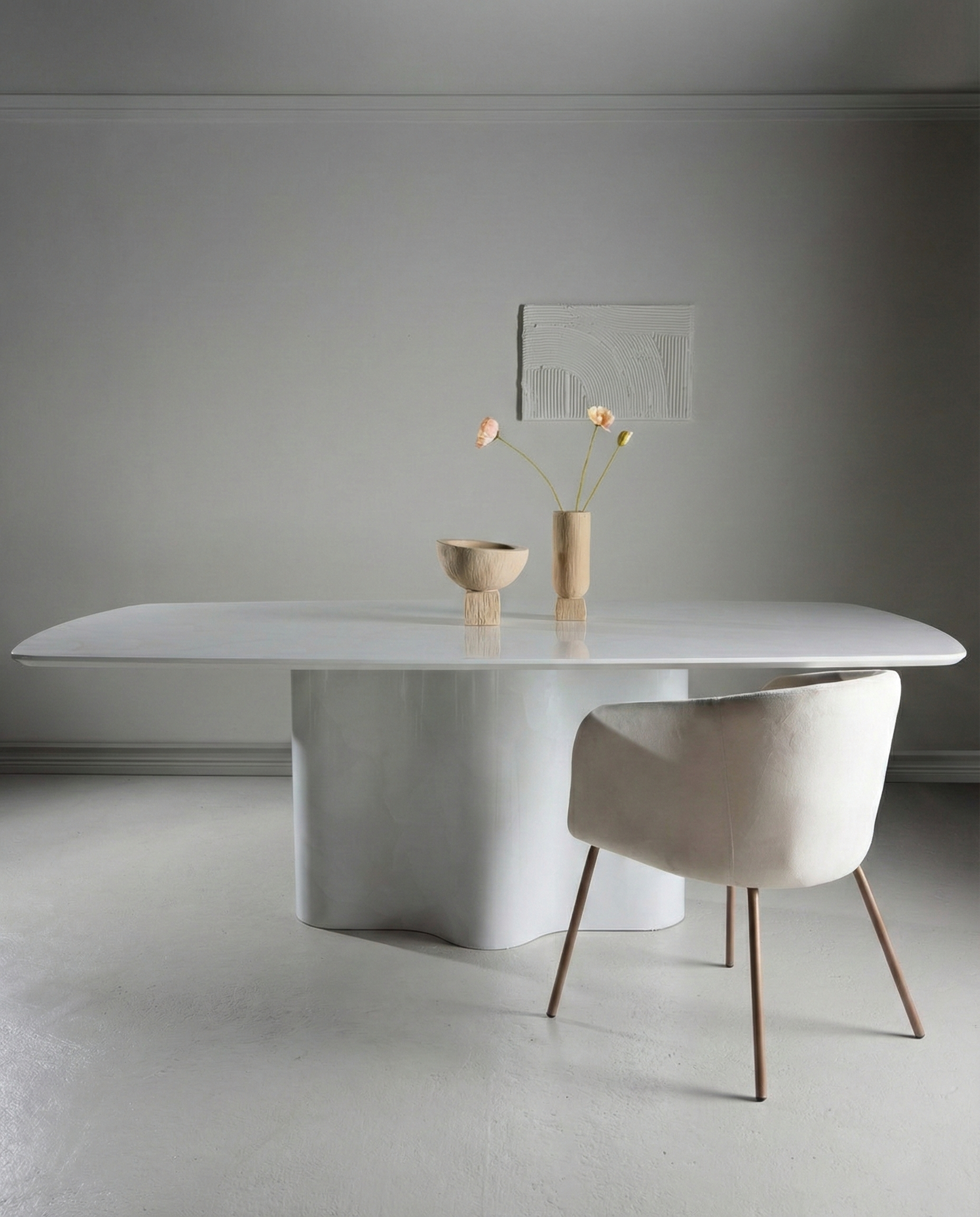 Väddö Matbord 220 x 110 Vit