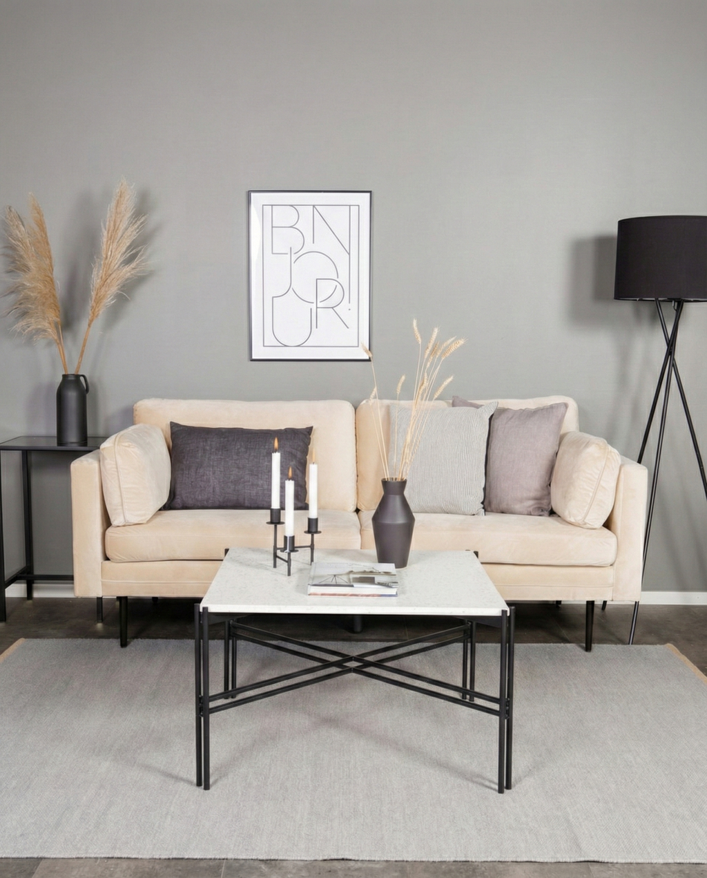 Boom 3-sits soffor Beige