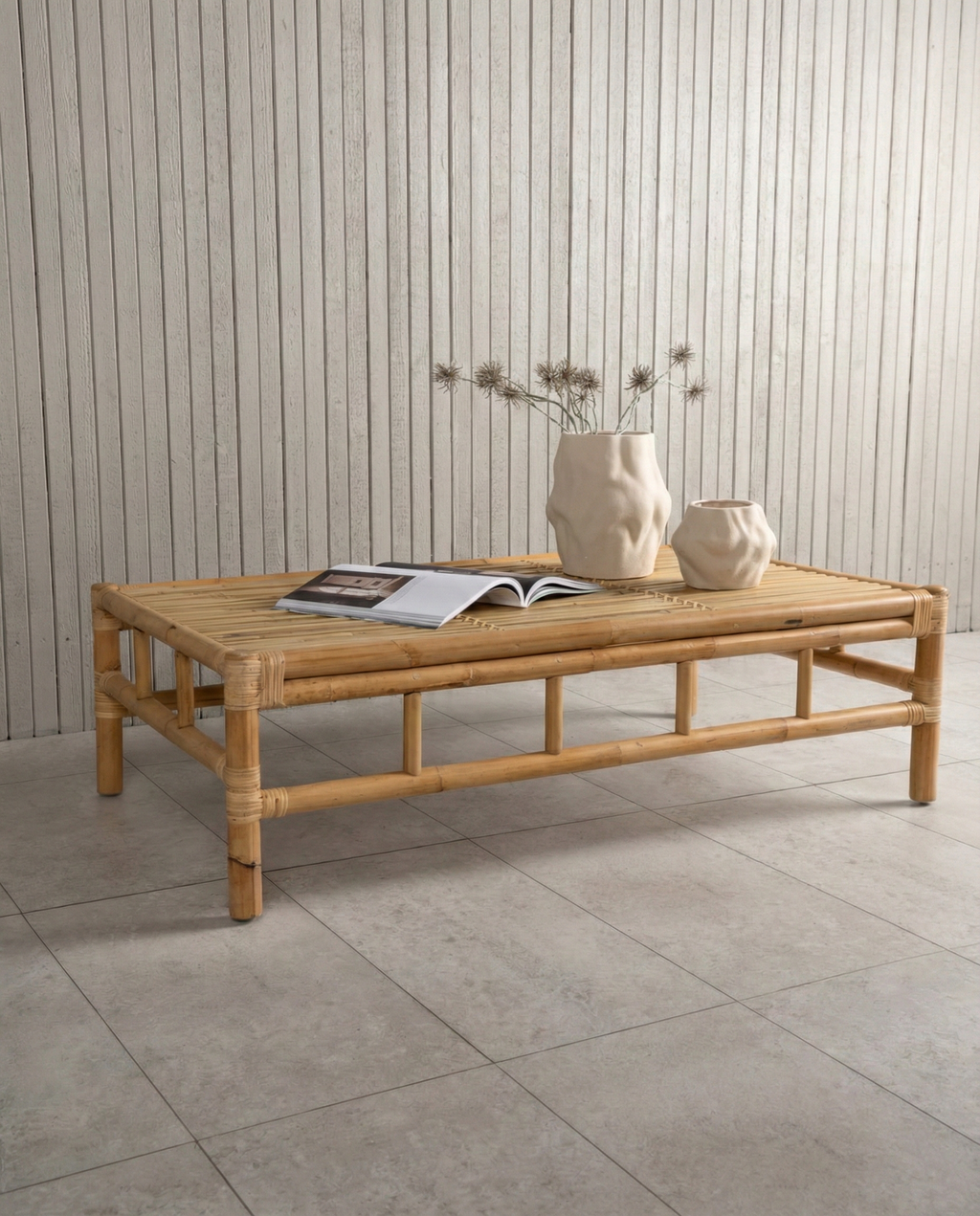 Cane Soffbord 120 x 70 Natur