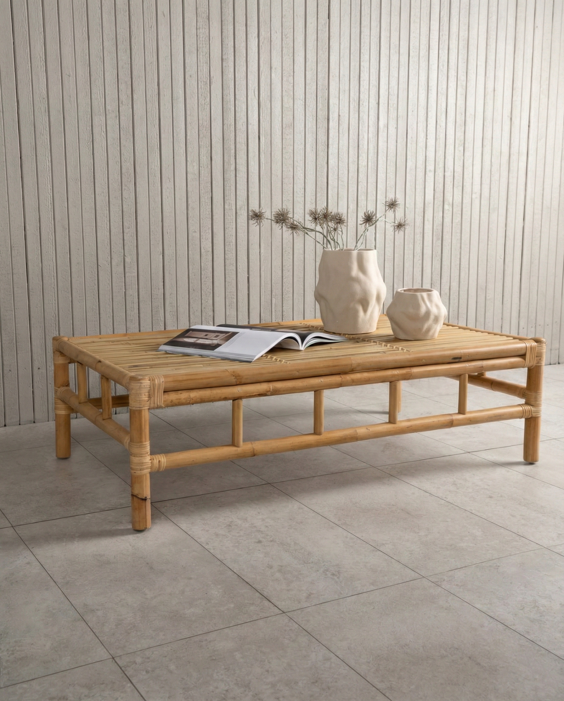 Cane Soffbord 120 x 70 Natur